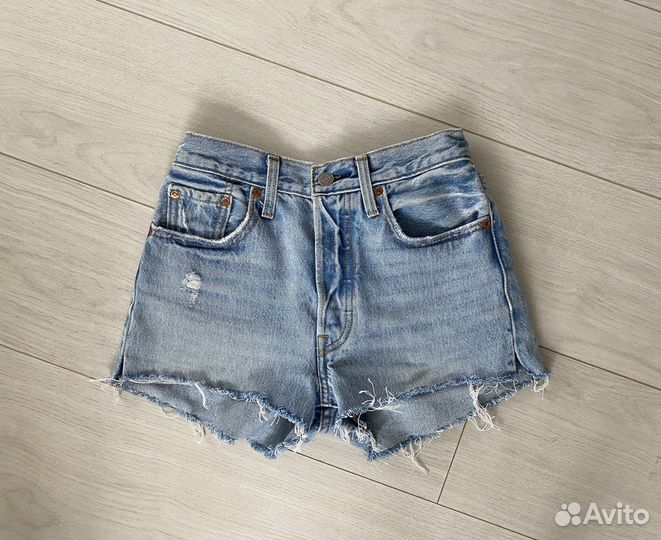 Джинсовые шорты levis оригинал 24 р-р