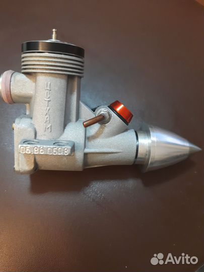 Авиамодельный микродвигатель цсткам-2,5 кр