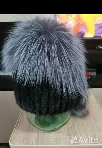 Шапка норковая женская