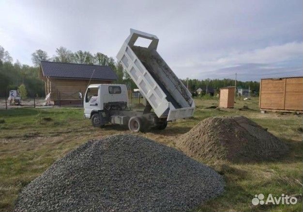 Мини самосвал щебень отсев доставка от 1 - 3 куб