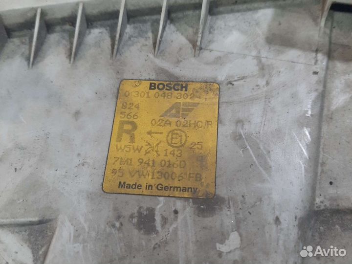 Правая,фара