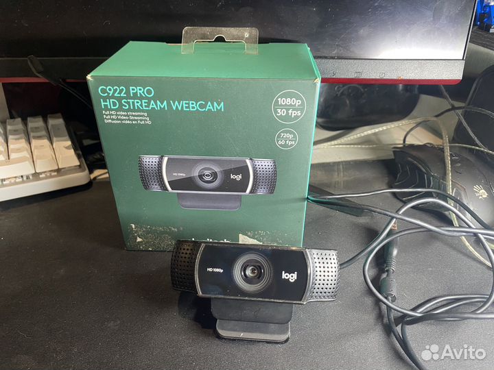 Вебкамера c922 PRO HD stream webcam