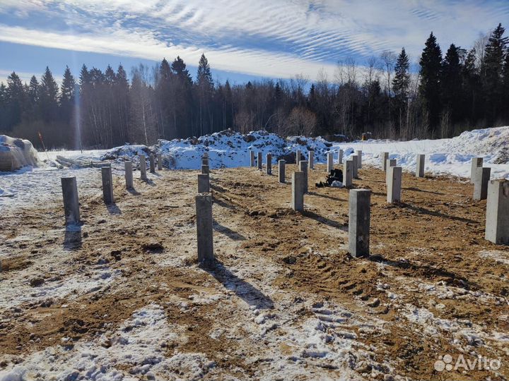 Жб сваи. Фундамент на Жб сваях под ключ