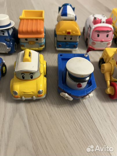 Поли робокар машинки