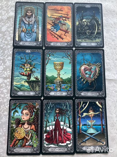 Колода карт Таро Dark Mansion Tarot (оригинал)