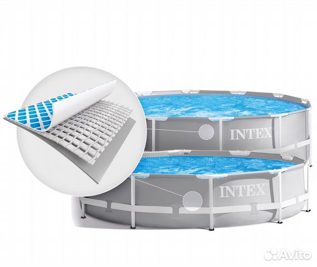 Бассейн каркасный Intex 457х122см