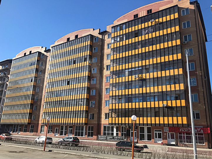 2-к. квартира, 69,7 м², 9/9 эт.