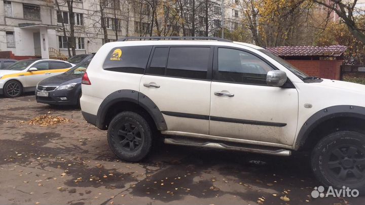 Расширители арок mitsubishi pajero sport 2