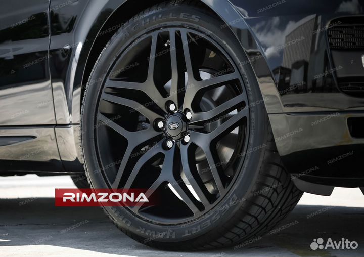 Кованые диски R22 на Range Rover Evoque