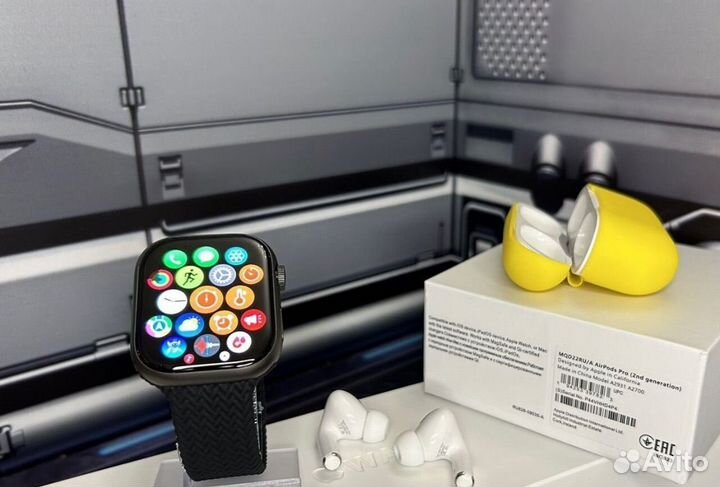 Apple Watch 9 + AirPods Pro 2 (Гарантия+Доставка)