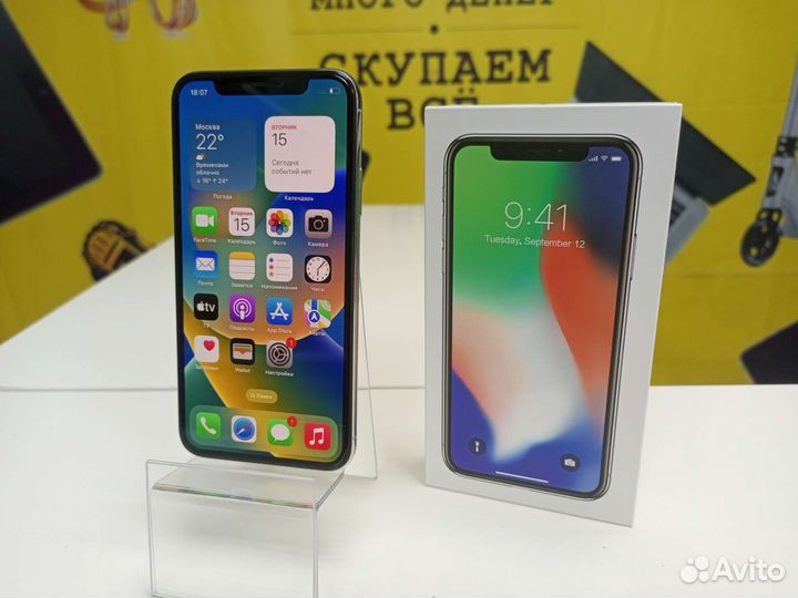 Телефон iPhone X 256g / Рассрочка