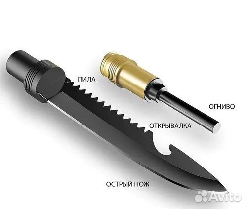 Многофункциональная туристическая лопата