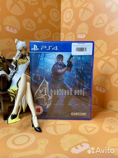 PS4 Resident Evil 4 (английская версия)