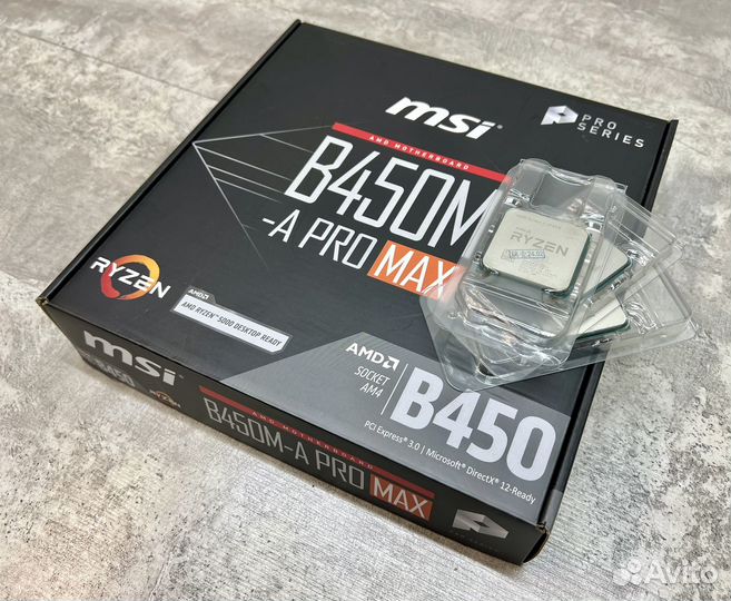 Игровой комплект Ryzen гарантия 1 год