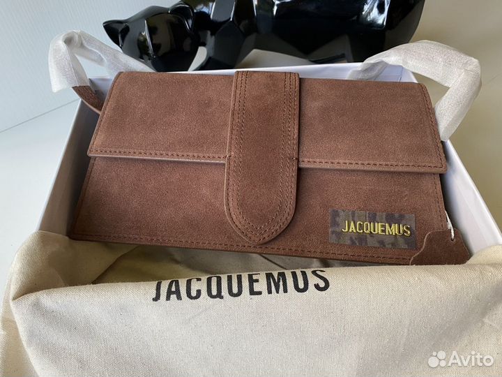 Сумка женская jacquemus натуральная замша