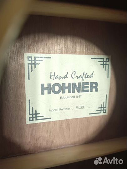 Классическая гитара hohner HC-06