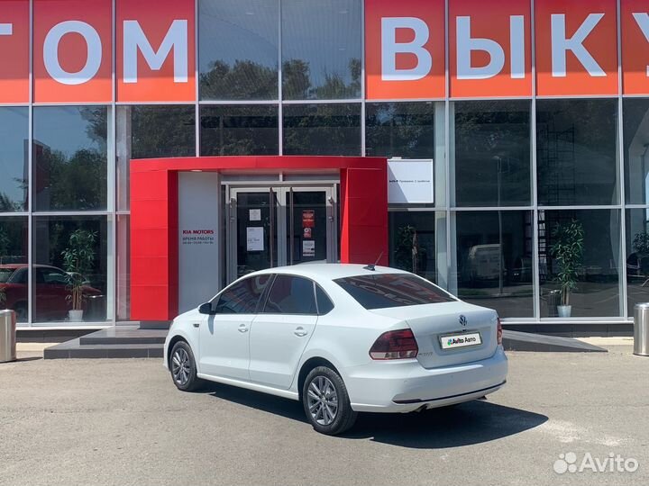 Volkswagen Polo 1.6 AT, 2019, 100 000 км