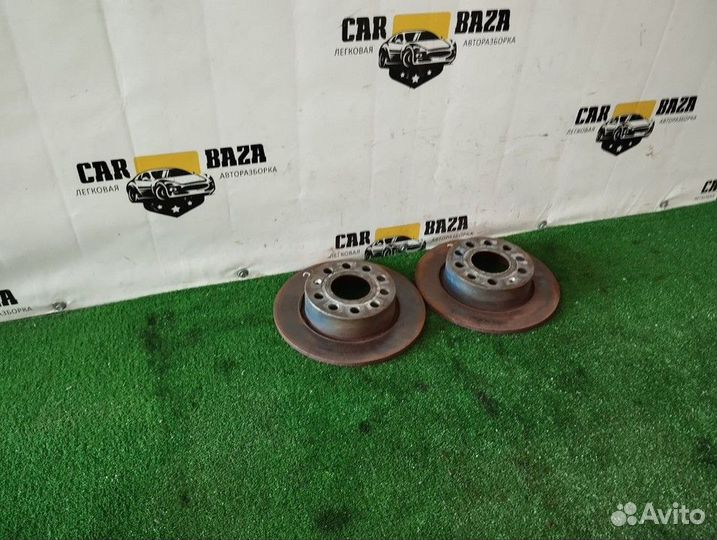 Диски тормозные задние