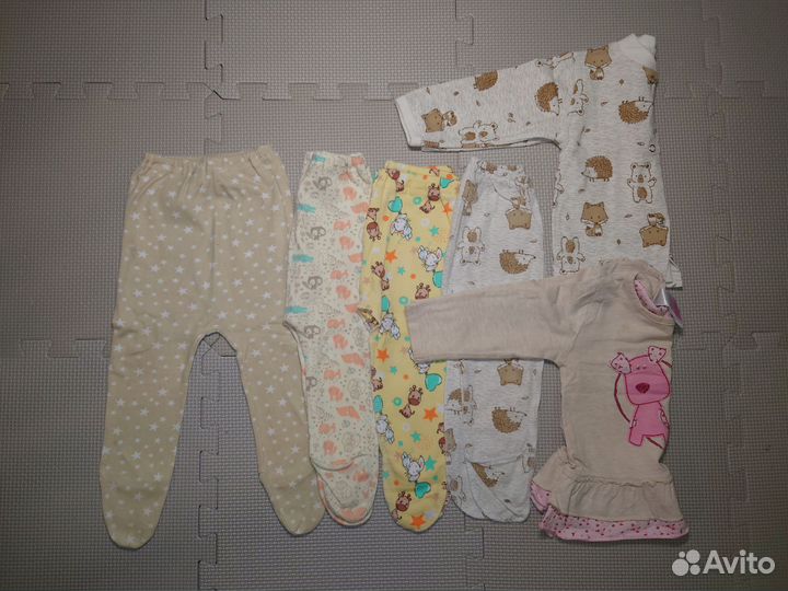 Одежда пакетом для девочки 68