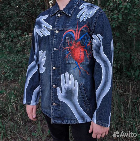 Кастом роспись одежды на заказ