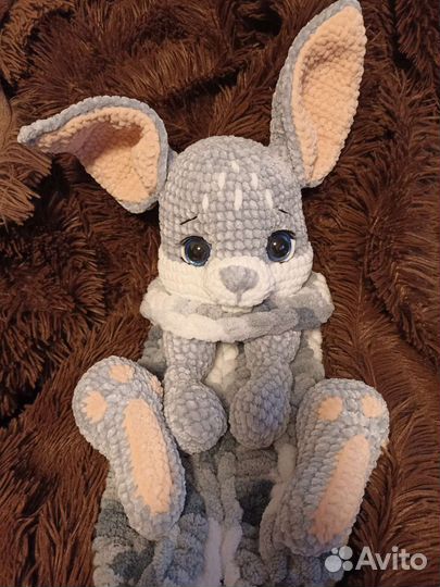 Пижамница заяц, мягкая игрушка