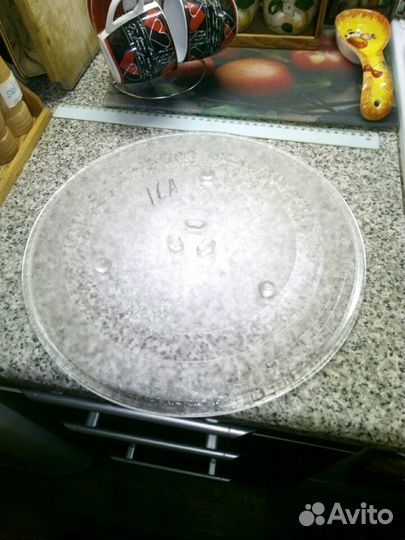 Большая 34см тарелка для свч