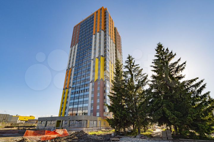 2-к. квартира, 60,5 м², 9/25 эт.