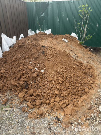 Глина с копки колодца