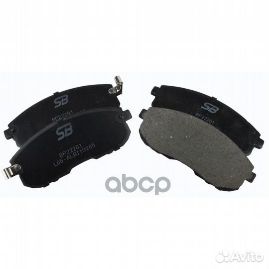 Колодки тормозные передние hyundai sonata