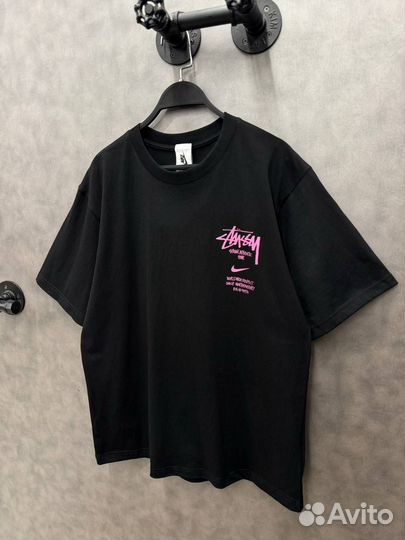 Футболка Nike x Stussy Оверсайз