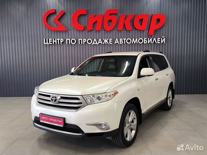 Toyota Highlander 3.5 AT, 2012, 136 807 км
