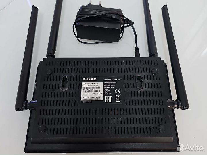 Wifi роутер D-link dir 825