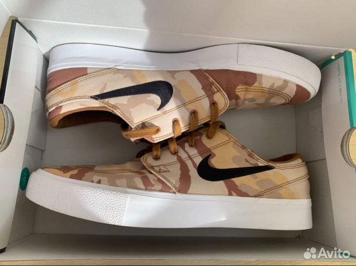 Кроссовки Nike Stefan Janoski PRM SB Light Camo