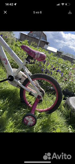 Велосипед для девочки 16