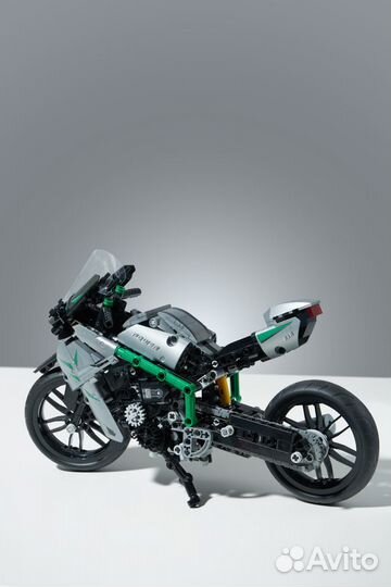 Конструктор аналог lego technic мотоцикл