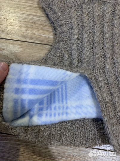 Шапка шлем детская зимняя