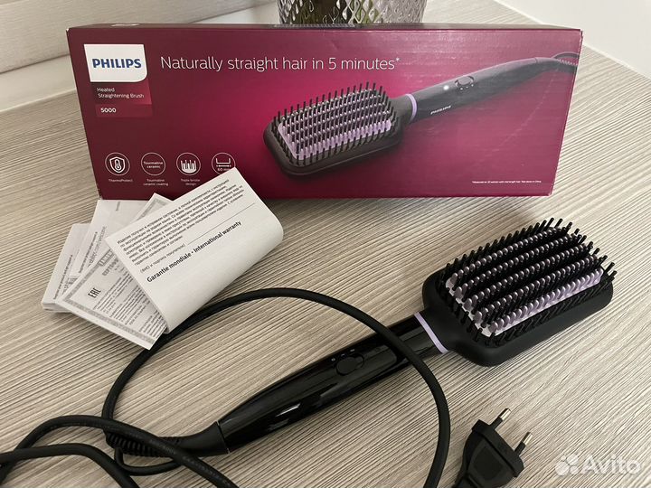 Расческа-выпрямитель Philips
