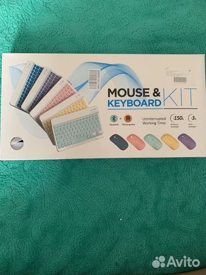 Клавиатура беспроводная и мышь