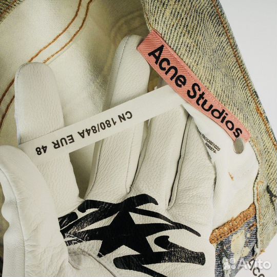 Джинсы архив Acne studios 1981M синие