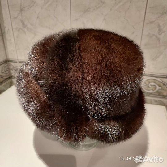 Шапка из норки женская новая