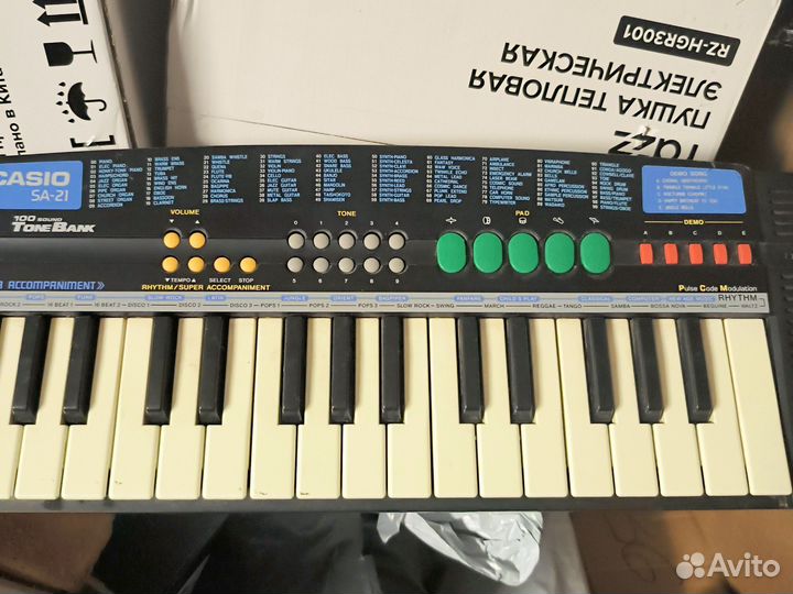 Синтезатор casio SA-21