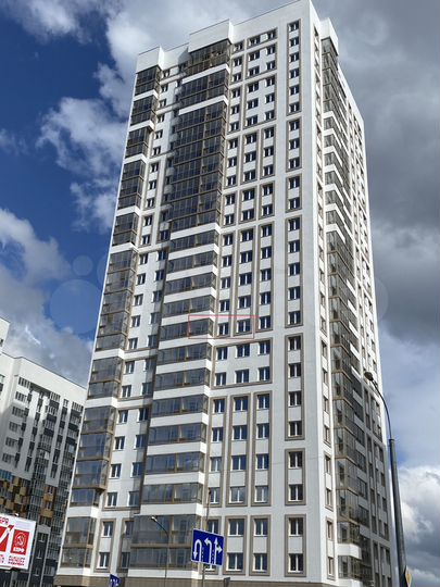 2-к. квартира, 52 м², 10/25 эт.