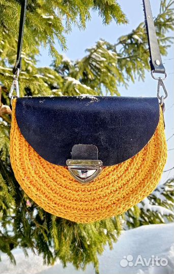 Сумка женская вязаная