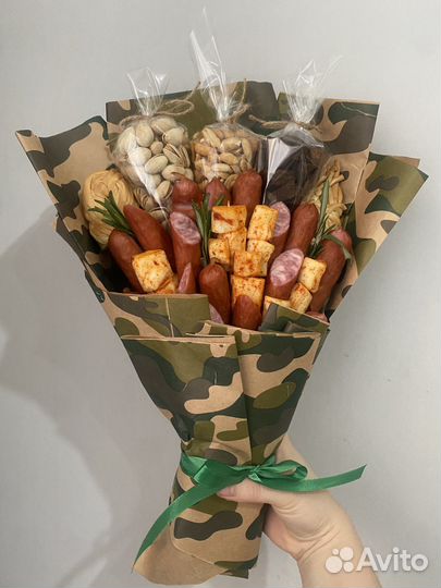 Мужские букеты съедобные