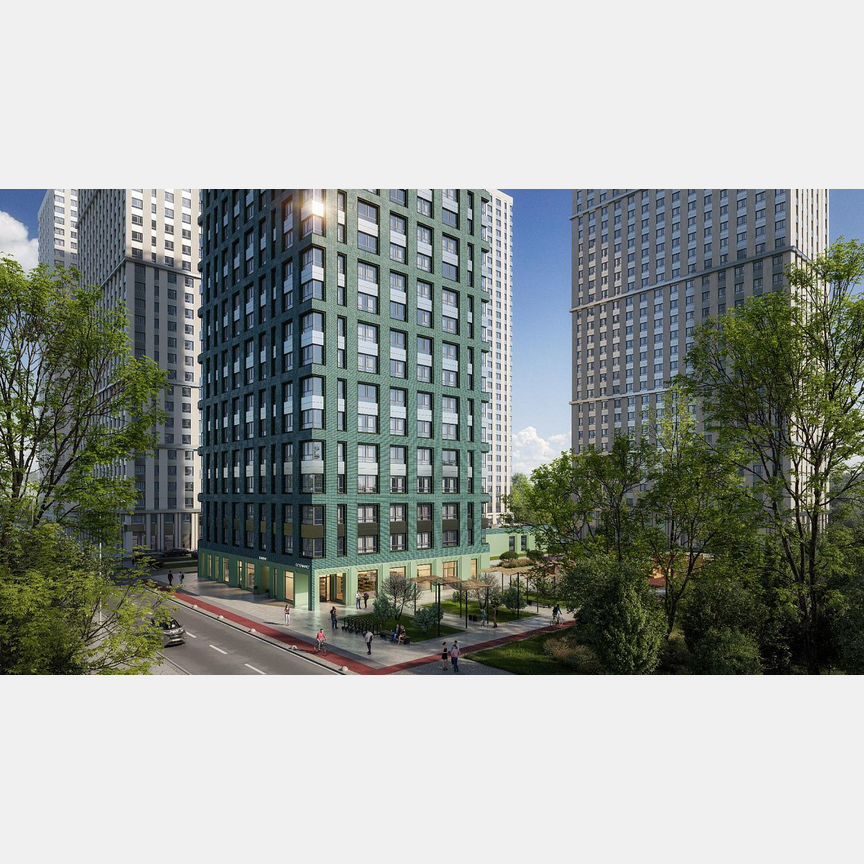 2-к. квартира, 47 м², 25/32 эт.