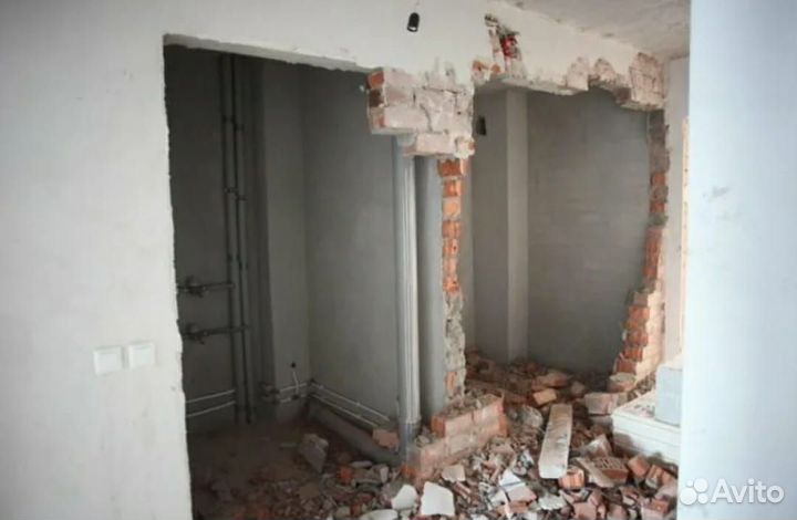 Демонтаж квартир, домов. Подготовка к ремонту