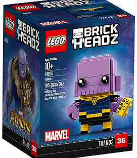 Набор Лего Brick Headz 41605 оригинал