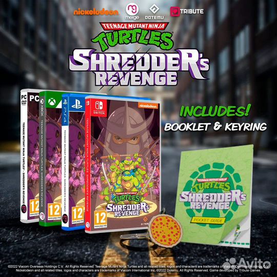 Игра Teenage Mutant Ninja Turtles: Shredder's