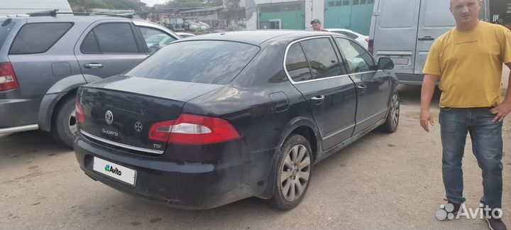 Skoda Superb 1.8 AT, 2012, битый, 170 000 км