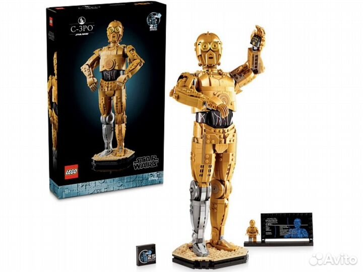 Lego Star Wars* 75398 C-3PO Робот Си Трипио 2024